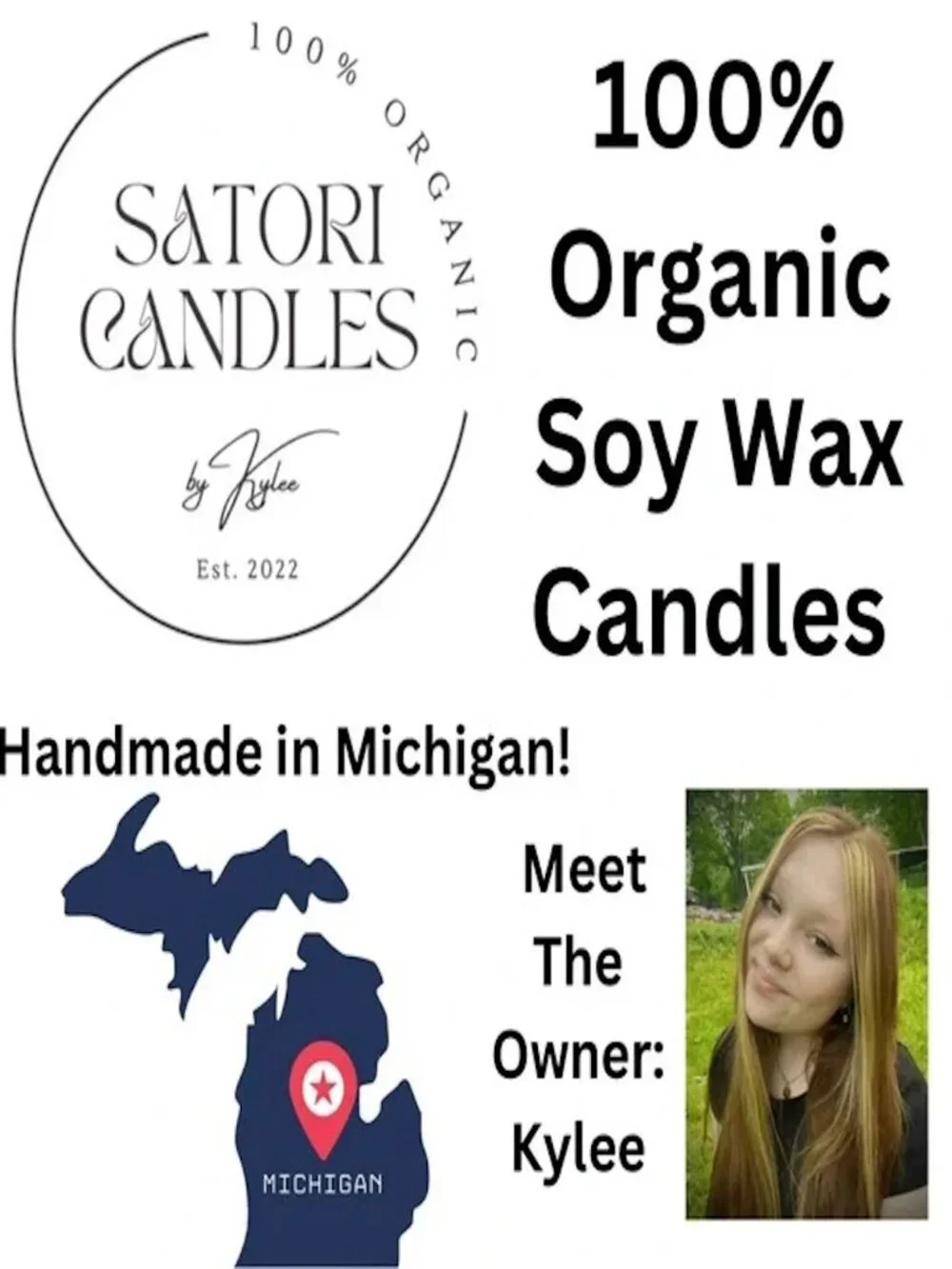 Check out @satoricandle's Closet For Hand Crafted Organic Soy Wax Candles